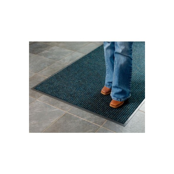 Apache Mills Entrance Mat, 3/8 in thick, Navy Blue/Black 0103315053X10 - main